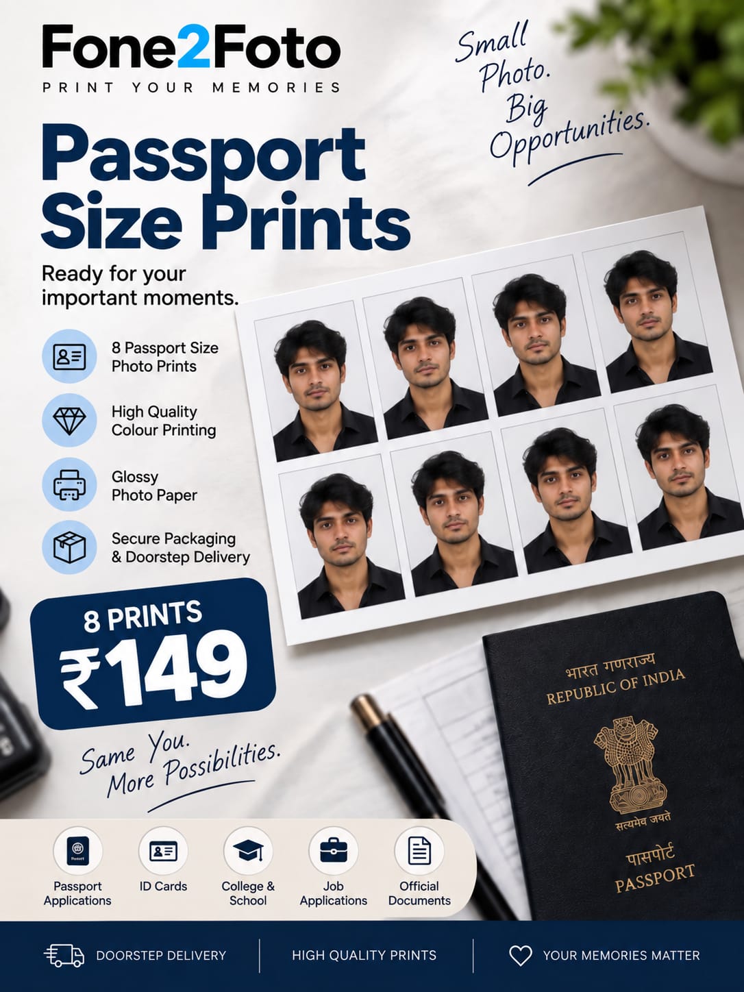 Passport Size Prints